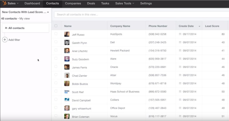 HubSpot+CRM+Demo+Screenshot